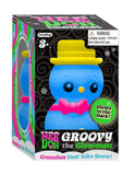 NeeDoh Squeeze Squish! Squishmas Groovy The Glowman Glows in the Dark! Crunche