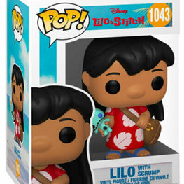 Lilo & Stitch -Lilo with Schump Vinyl Figure  -Funko POP! Disney -1043 - SmarToys.co