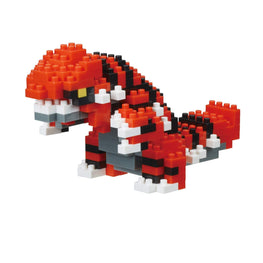 Nanoblock - Groudon Mini Blocks Pokémon Series Building Kit - SmarToys.co