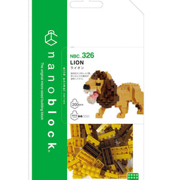 Nanoblock Animals - Lion, Nanoblock Collection Series - SmarToys.co