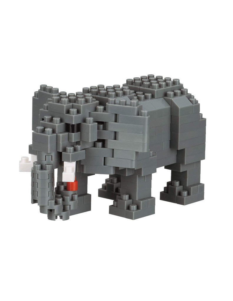Nanoblock Animals - African Elephant, Nanoblock Collection Series - SmarToys.co