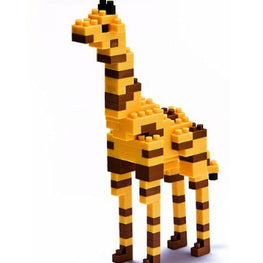 Nanoblock Animals - African Giraffe, Nanoblock Collection Series - SmarToys.co