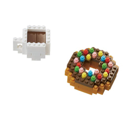 Nanoblock Coffee and Donut Building Kit - SmarToys.co