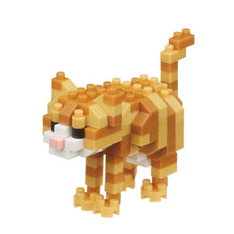 Nanoblock Min Block Tabby Cat ,Collection Animals in Action Series Age 12+ - SmarToys.co