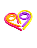 Nee-Doh Stress Toys The Complete Bundle! One of Each- Heart Strings, Squeeze Hearts and Ramen Noodlies in Vibrant Colors-Random