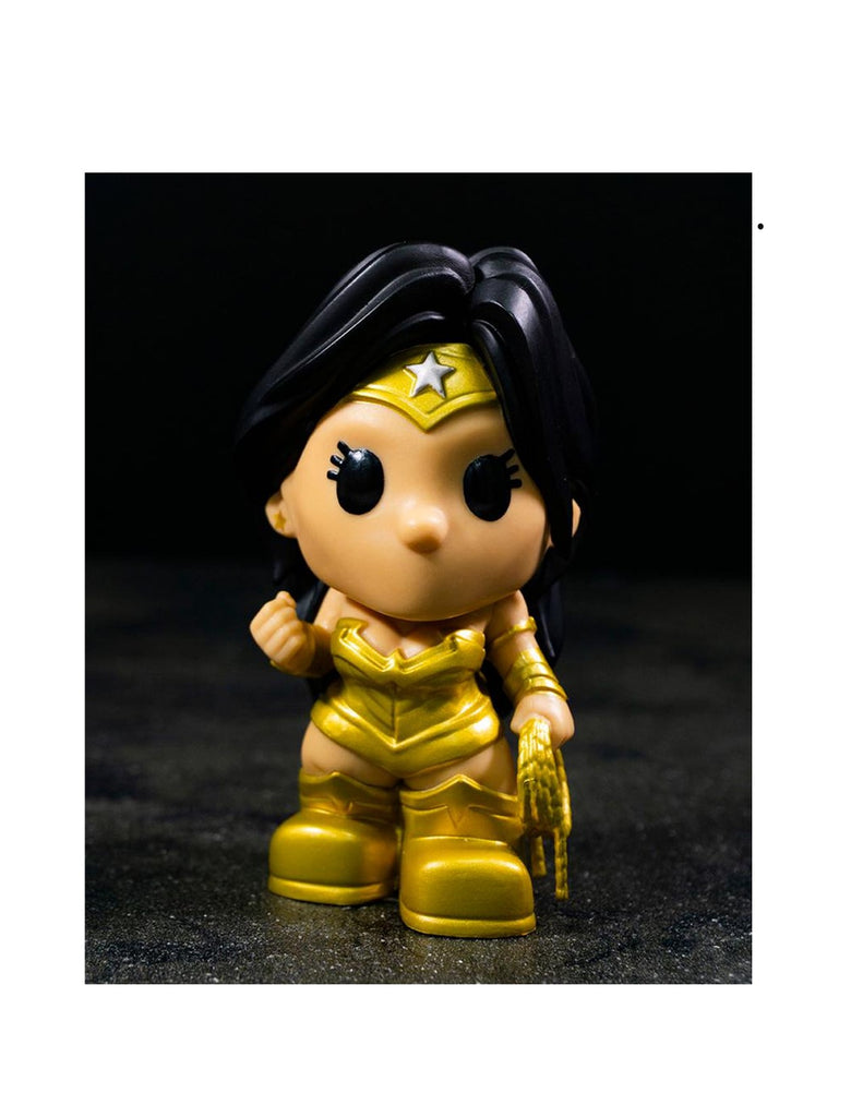 Ooshies Series 4 DC Comics 4" Figures Vinyl Edition-Golden Wonder Woman - SmarToys.co