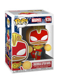 Gingerbread Captain Marvel- Funko Pop-936 - SmarToys.co