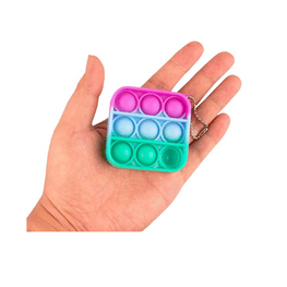 Pop! 2 Mini Squeeze Fidget Sensory Toys, Mini Silicone Keychain Randon - SmarToys.co