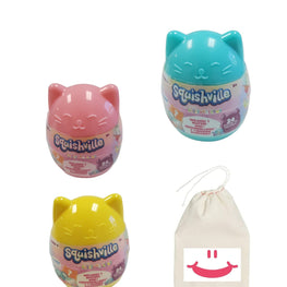 Squishmallows Squishville Mystery Mini Series 4 Plush Assortment Blind Package - Colors and Styles May Vary (3 Pack) - SmarToys.co