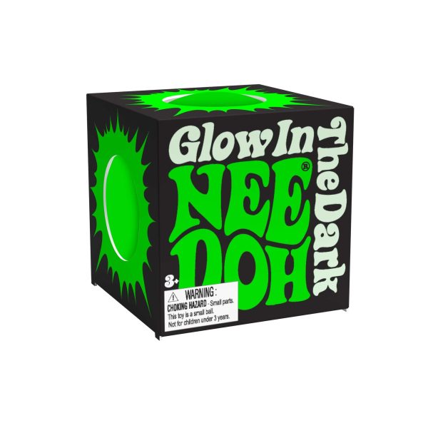 NeeDoh Mini Teenie Singles Ripples Glow in the Dark Swirl Groovy Glob - Image 9