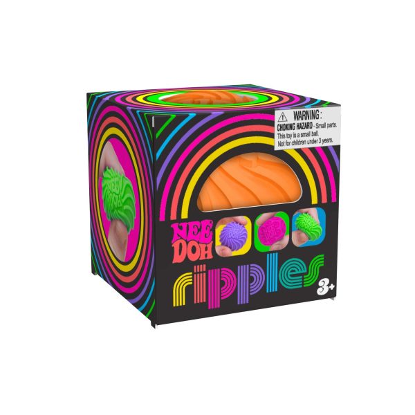 NeeDoh Mini Teenie Singles Ripples Glow in the Dark Swirl Groovy Glob - Image 7