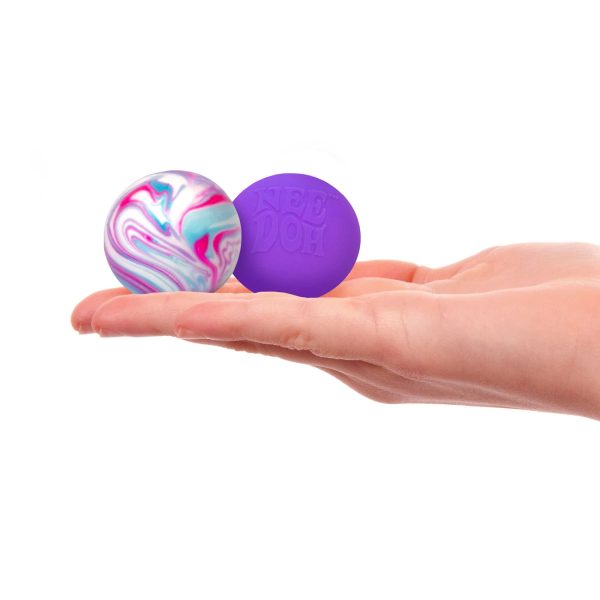 NeeDoh Mini Teenie Singles Ripples Glow in the Dark Swirl Groovy Glob - Image 2