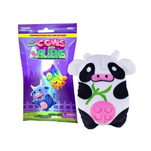 Cows Vs Aliens Children Surprise Plush Toy Cow or Alien Bean-Filled Blind