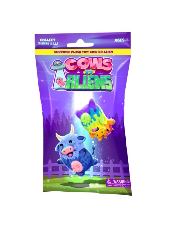 Cows Vs Aliens Children Surprise Plush Toy Cow or Alien Bean-Filled Blind - Image 5