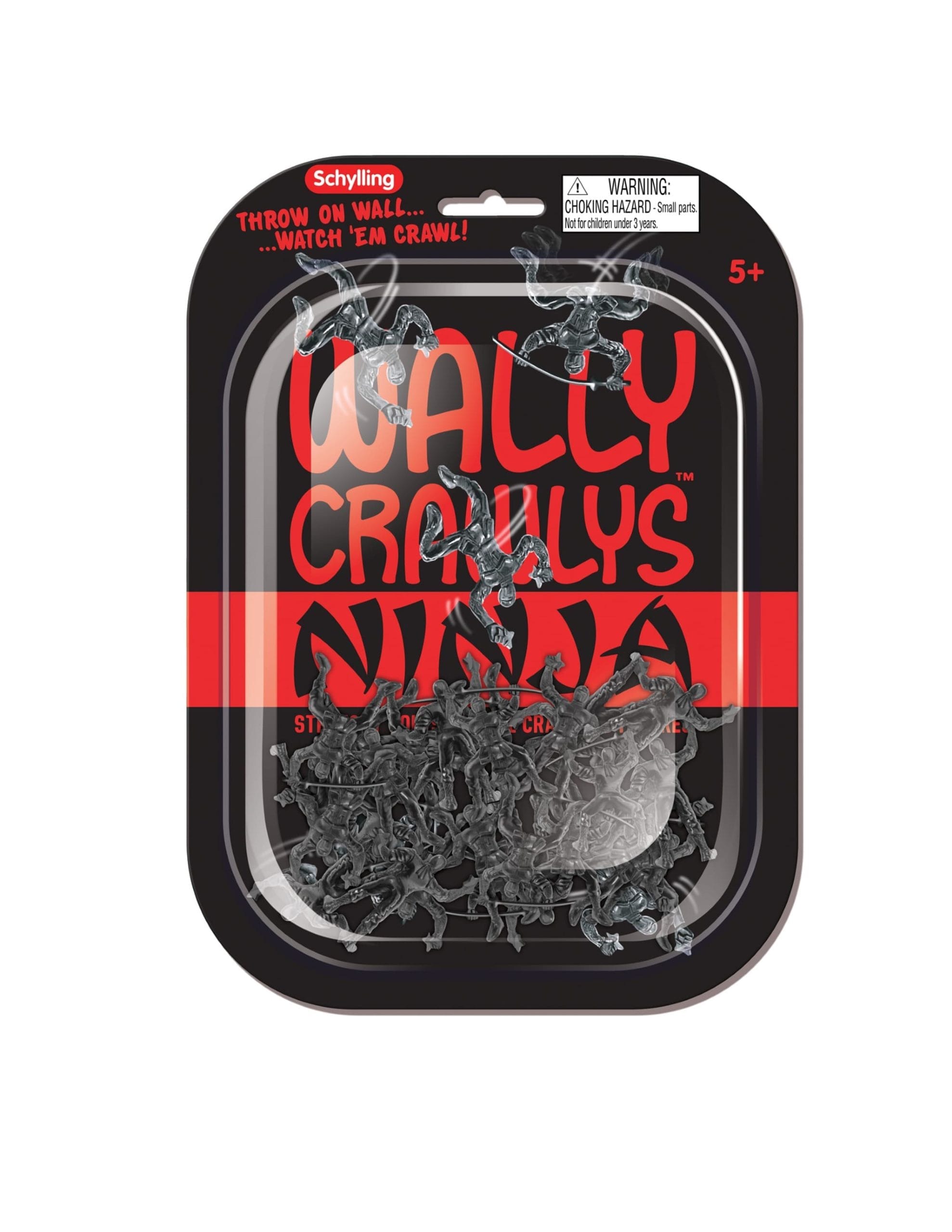 Schylling Wally CrawlysNinjas are Stretchy and Squishy Wall Crawling Fun