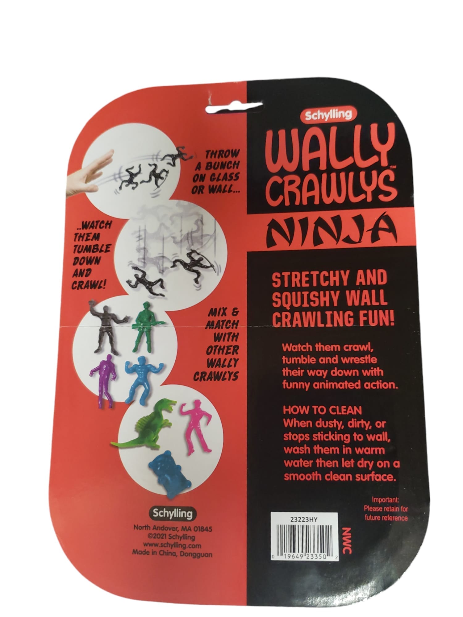 Schylling Wally CrawlysNinjas are Stretchy and Squishy Wall Crawling Fun - Image 4