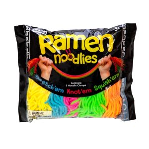 Schylling Fun Squeeze Stretch Ramen Noodlies