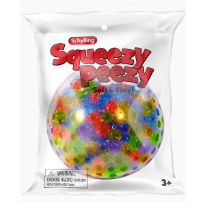 Schylling Squeezy Peezy for squishy bead-filled sensory satisfaction