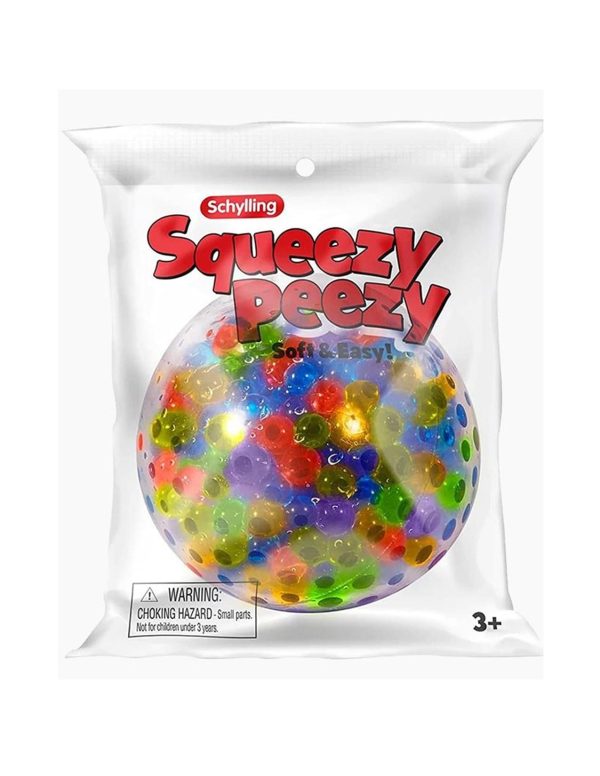Schylling Squeezy Peezy for squishy bead-filled sensory satisfaction
