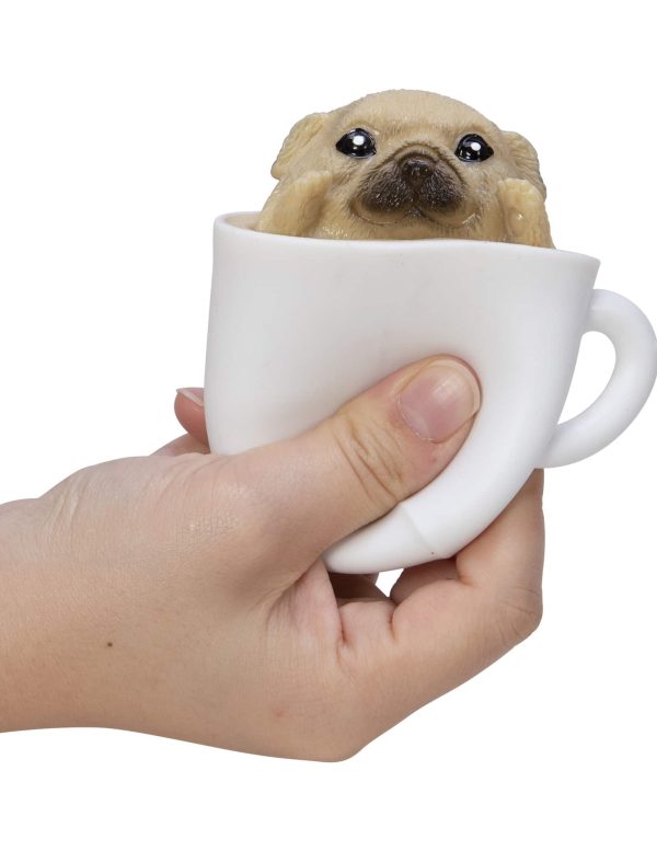 Schylling Squeeze Pup in a a Cup -Squishy Squeezy - Image 3