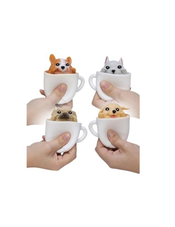 Schylling Squeeze Pup in a a Cup -Squishy Squeezy - Image 5
