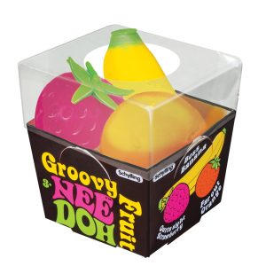 NeeDoh Groovy Fruit fruit So Stretchable and Squeezable!