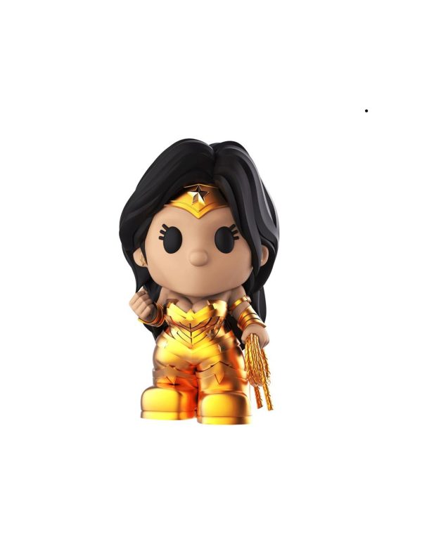 Ooshies Series  Figures Vinyl Edition-Golden Wonder Women
