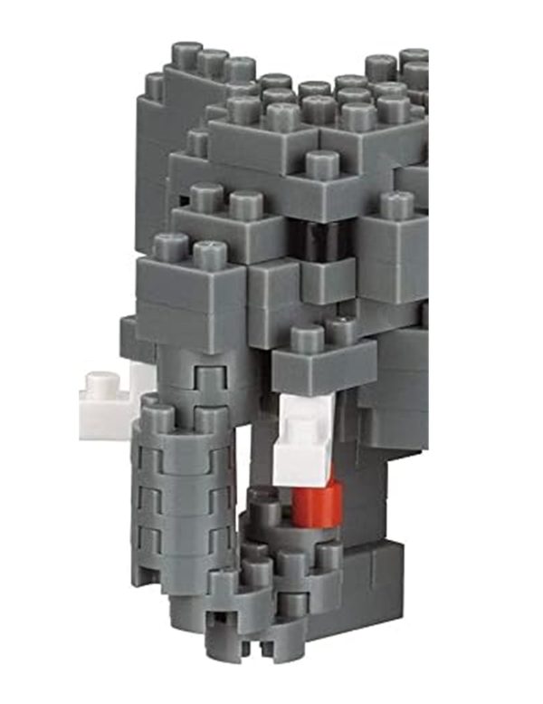 Nanoblock - Animals - African Elephant, Collection Series Building Kit - Image 3