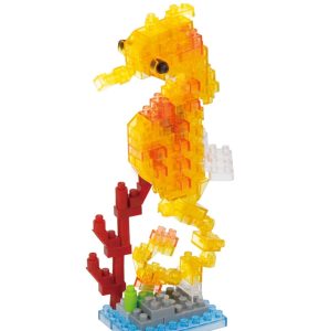 Nanoblock - Sea Friends - Seahorse, Collection Series Building Kit