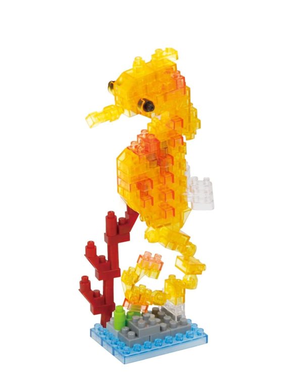 Nanoblock - Sea Friends - Seahorse, Collection Series Building Kit