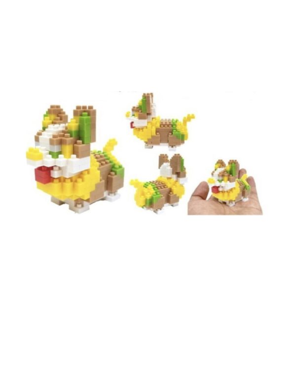 Nanoblock Pokemon Yamper Micro-Sized Building Block - Image 5