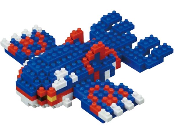Nanoblock Pokémon Kyogre, Pokémon Series Building Kit - Image 4