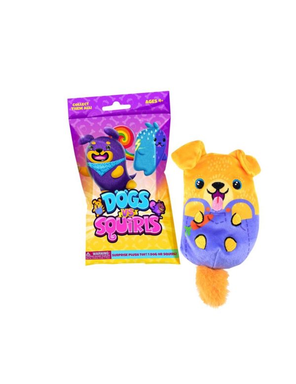 Dogs vs Squirls 6 Inch Collectible Plush Toy (One per Orden)Surprise plush Toy 1