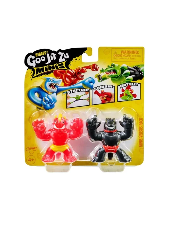 Heroes of Goo Jit Zu Minis Versus Pack Thrash vs Terrack (One per Orden Radom)