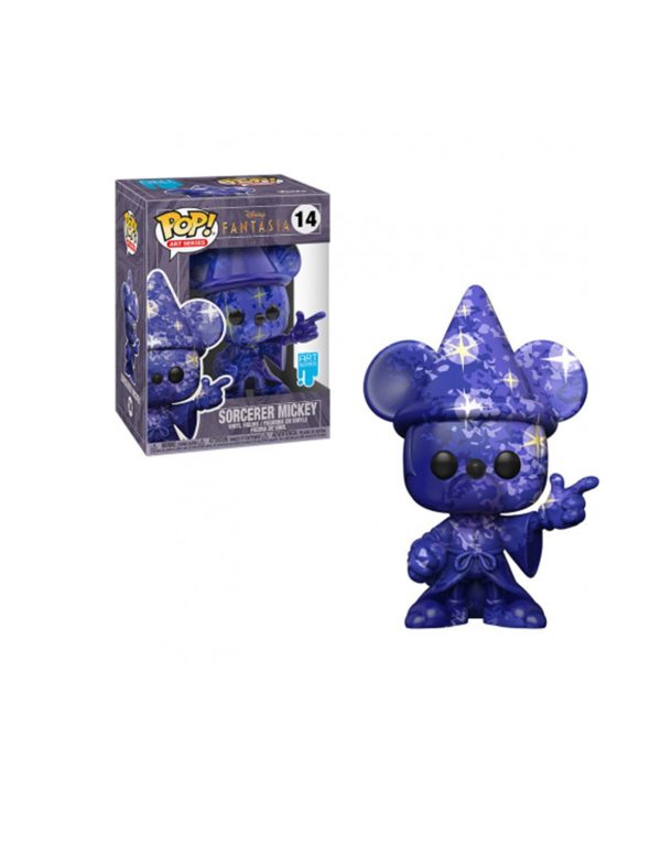 Funko Pop! Disney: Fantasia 80th Anniversary - Artist Series Mickey 1 Vinyl Figure, Blue
