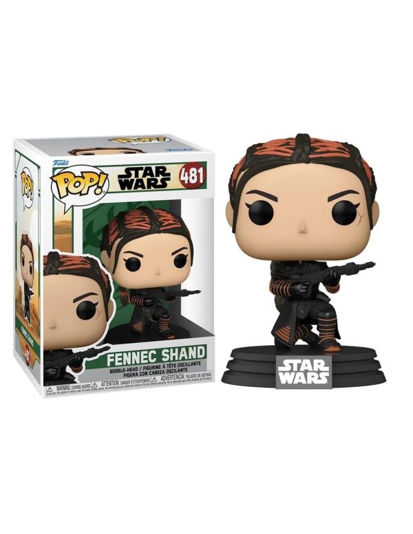 Funko POP Star Wars: Book of Boba Fett - Fennec Shand,Multicolor,4