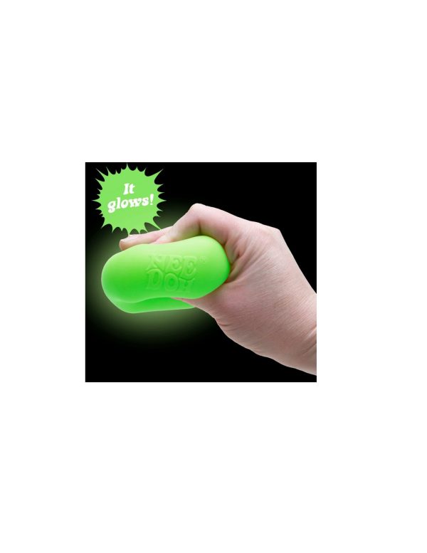NeeDoh Squishy Nice Cube Ice Glows in the Dark Random One Per Orden - Image 3