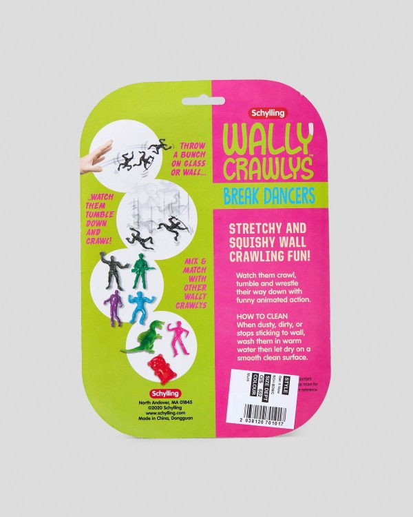 Schylling Wally Crawlys Dinosaur are Stretchy and Squishy Wall Crawling Fun - Image 4