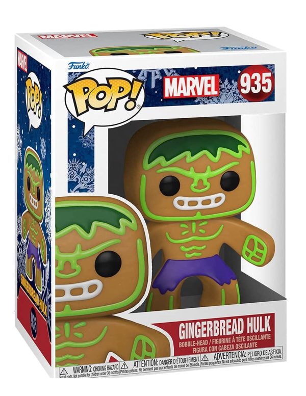 Funko Pop! Vinyl: Marvel - Gingerbread Hulk - Image 4