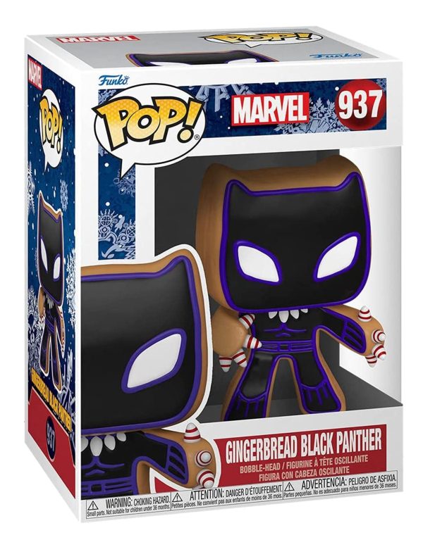 Funko Pop! Vinyl: Marvel - Gingerbread Black Panther - Image 3