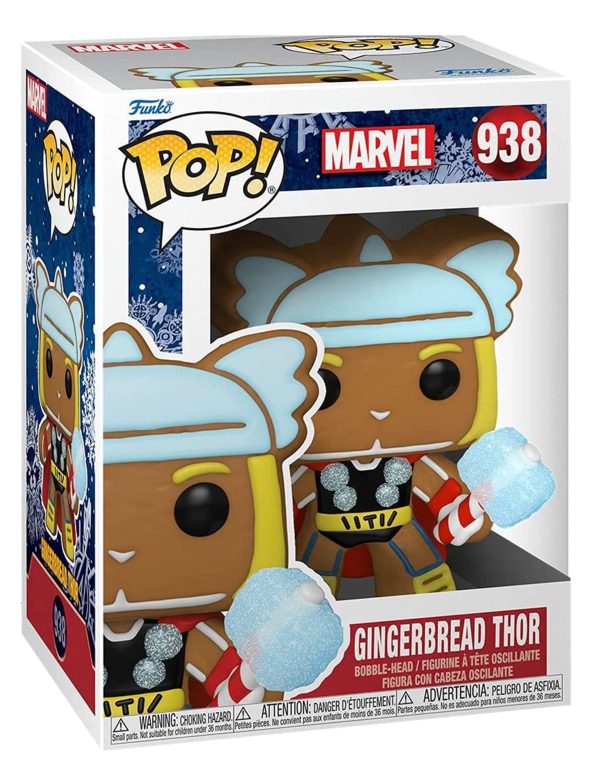 Funko Pop! Vinyl: Marvel - Gingerbread Thor #938 - Image 2