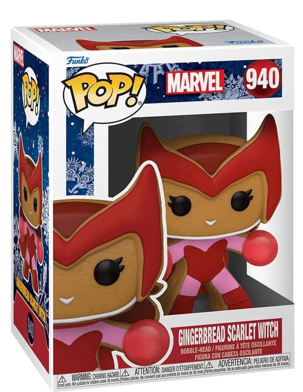 Funko POP Marvel Gingerbread Scarlet Witch - Image 2