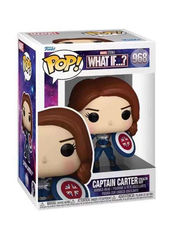 Funko Pop! Vinyl: Marvel - Captain Carter Stealth Suit - Image 2