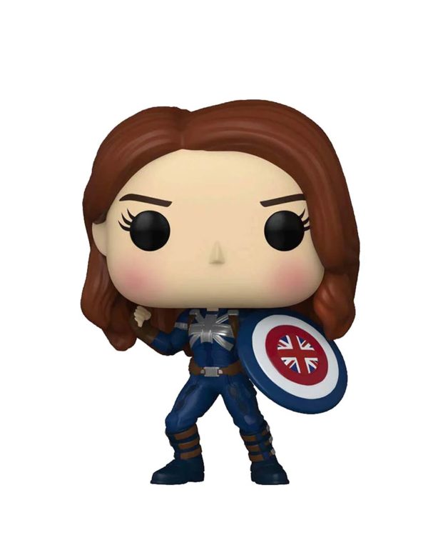 Funko Pop! Vinyl: Marvel - Captain Carter Stealth Suit - Image 4