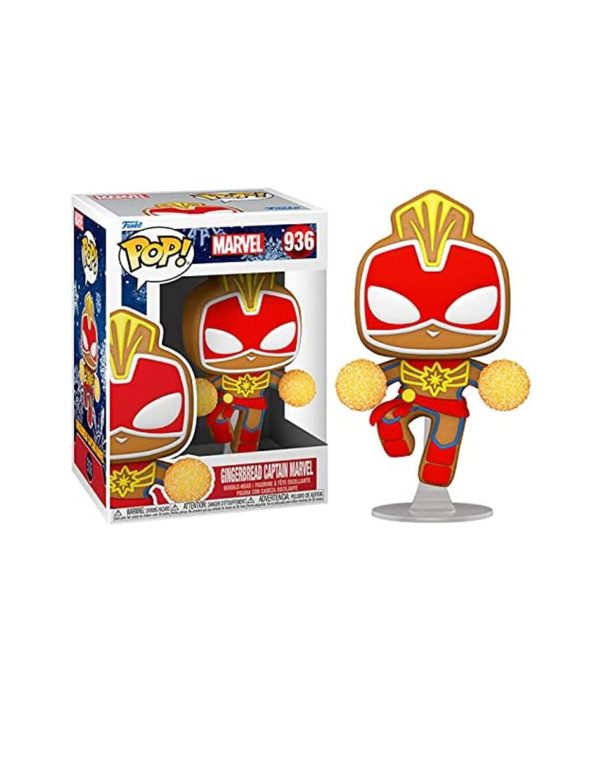 Funko Pop! Vinyl: Marvel - Gingerbread Captain Marvel