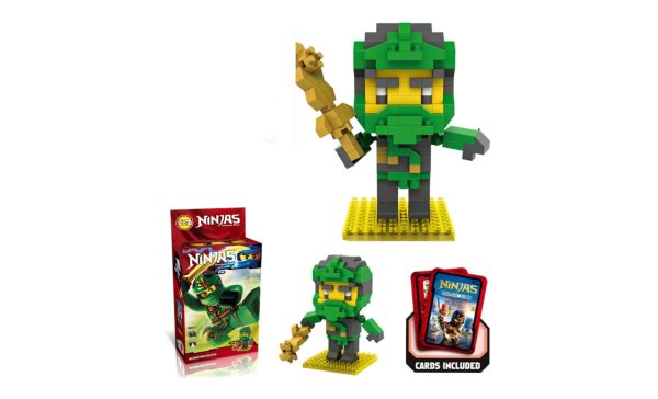 Loz Toys Ninja Mini Blocks Warrior Set"Green Lloyd Ages 10+ - Image 5