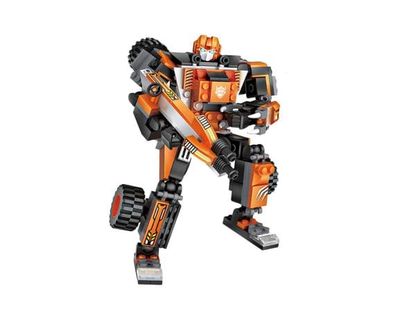 LOZ Mini Blocks Transformation Truck Crane – Build & Transform Robot Toy - Image 3