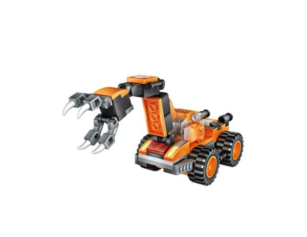 LOZ Mini Blocks Transformation Truck Crane – Build & Transform Robot Toy - Image 4