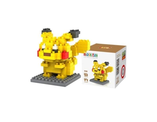 Loz Diamond Blocks Pokemon Nano Block 120 Piece Building Sets -Pikachu Ages 8+