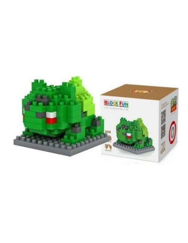 Loz Diamond Blocks Pokemon Nano Block 120 Piece Building Sets -Bulbasaur